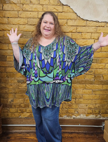 Stainglass and Sassy Top