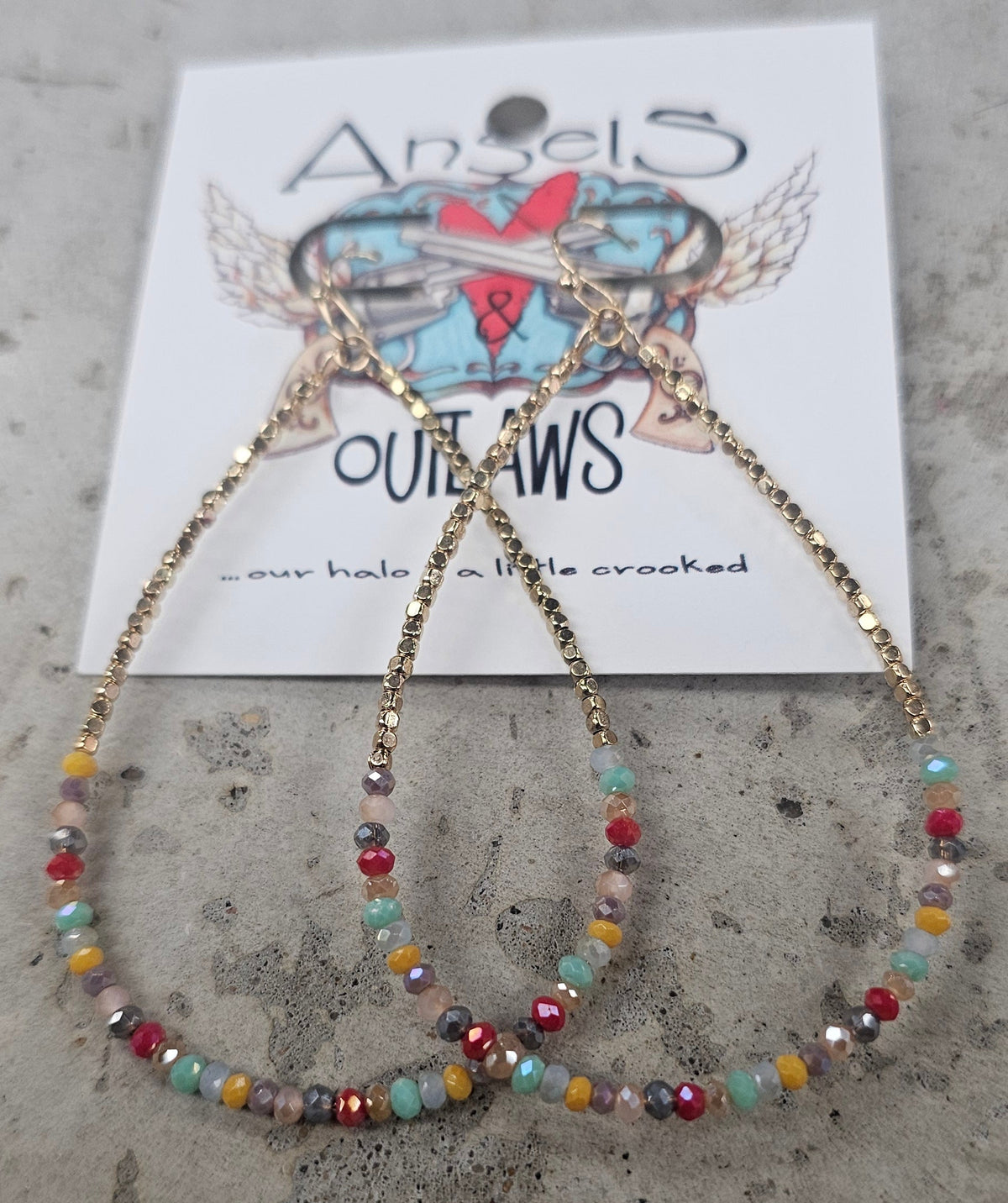 Lucky Charm Hoops