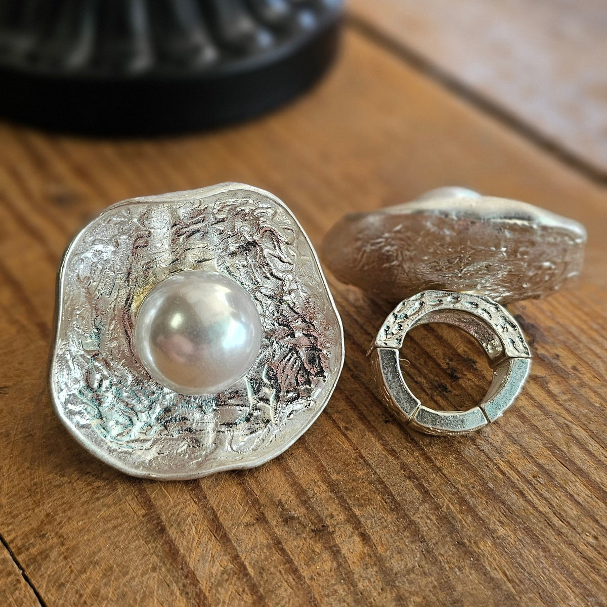 Surprise Pearl Ring
