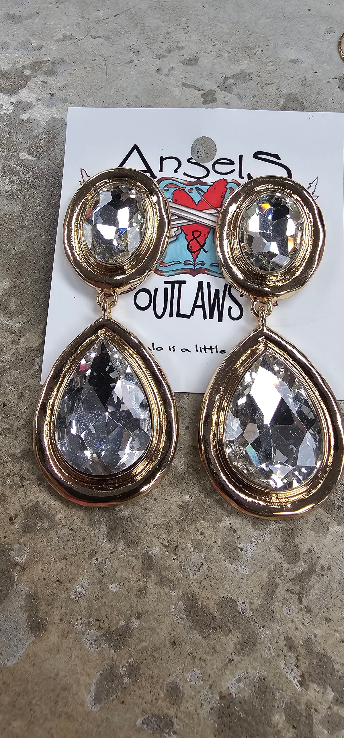 Last Tear Drop Earrings