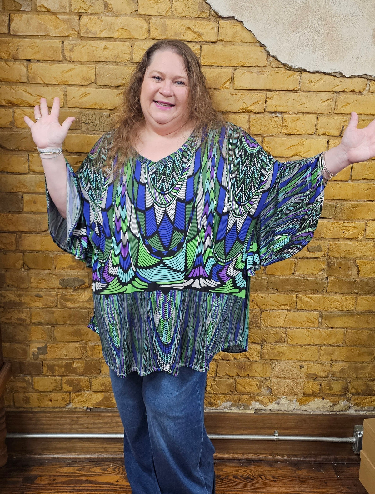 Stainglass and Sassy Top