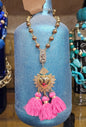 Sacred Heart Tassel Necklace
