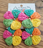 Colorful Flower Earrings