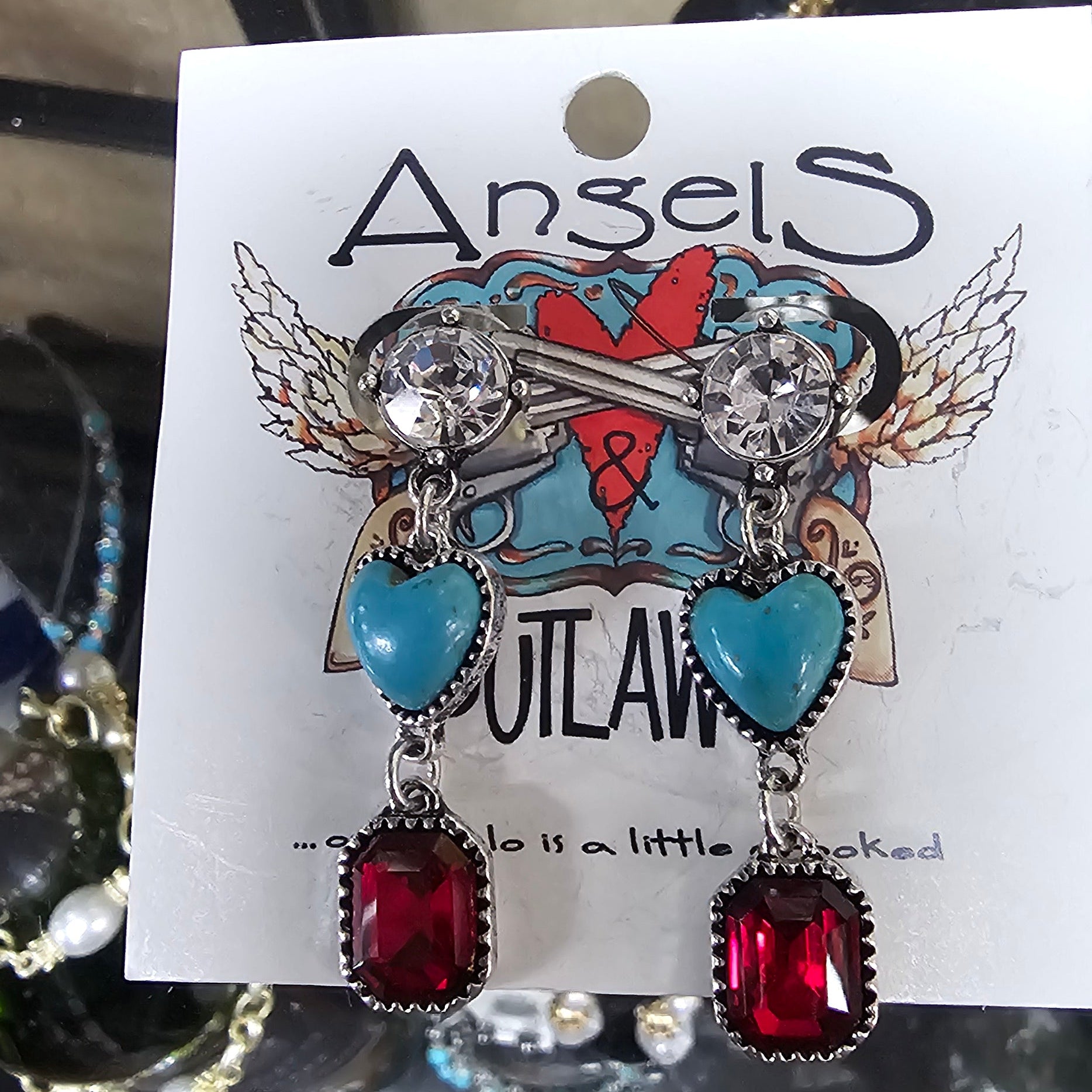 Cross My Heart Earrings