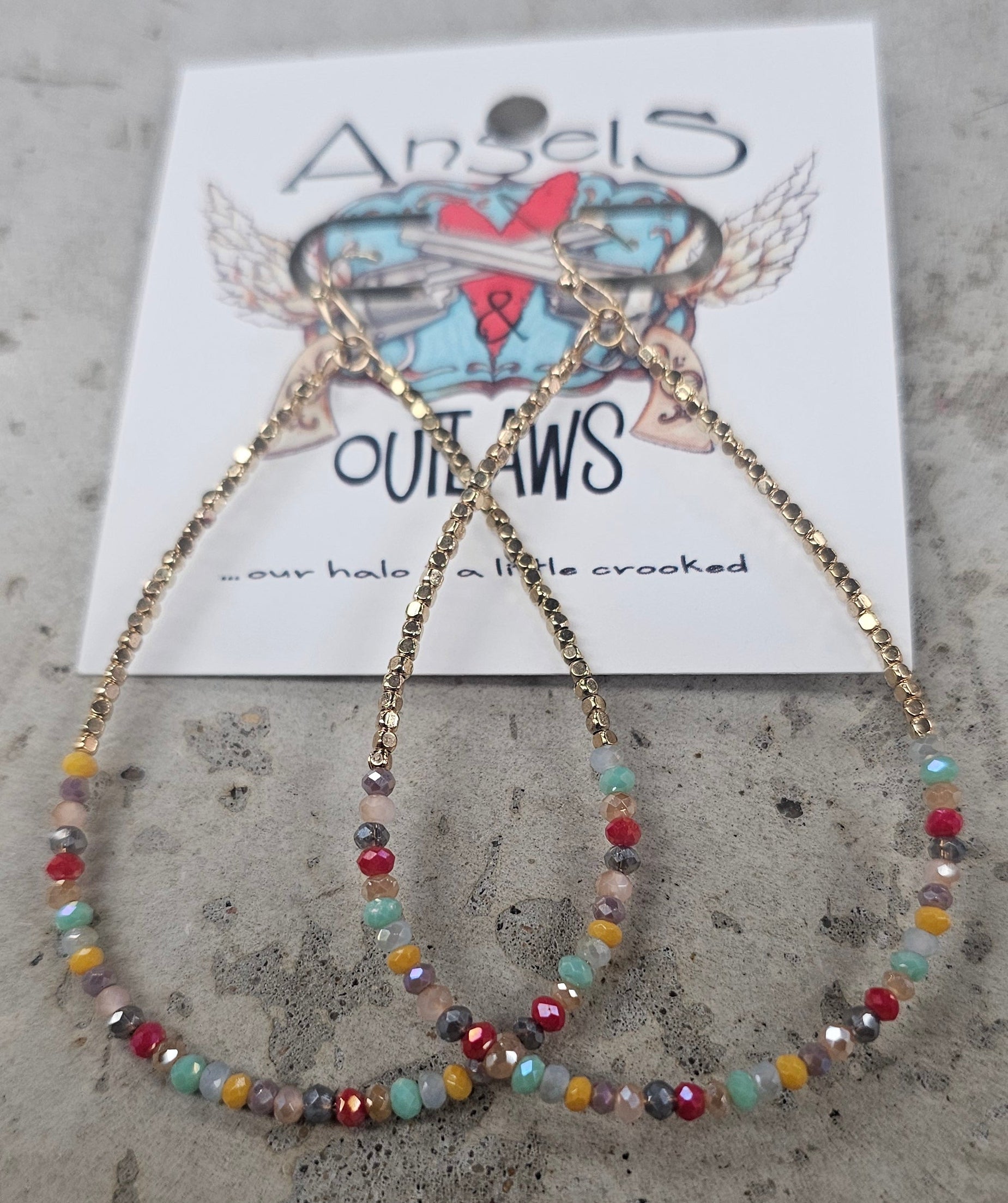 Lucky Charm Hoops
