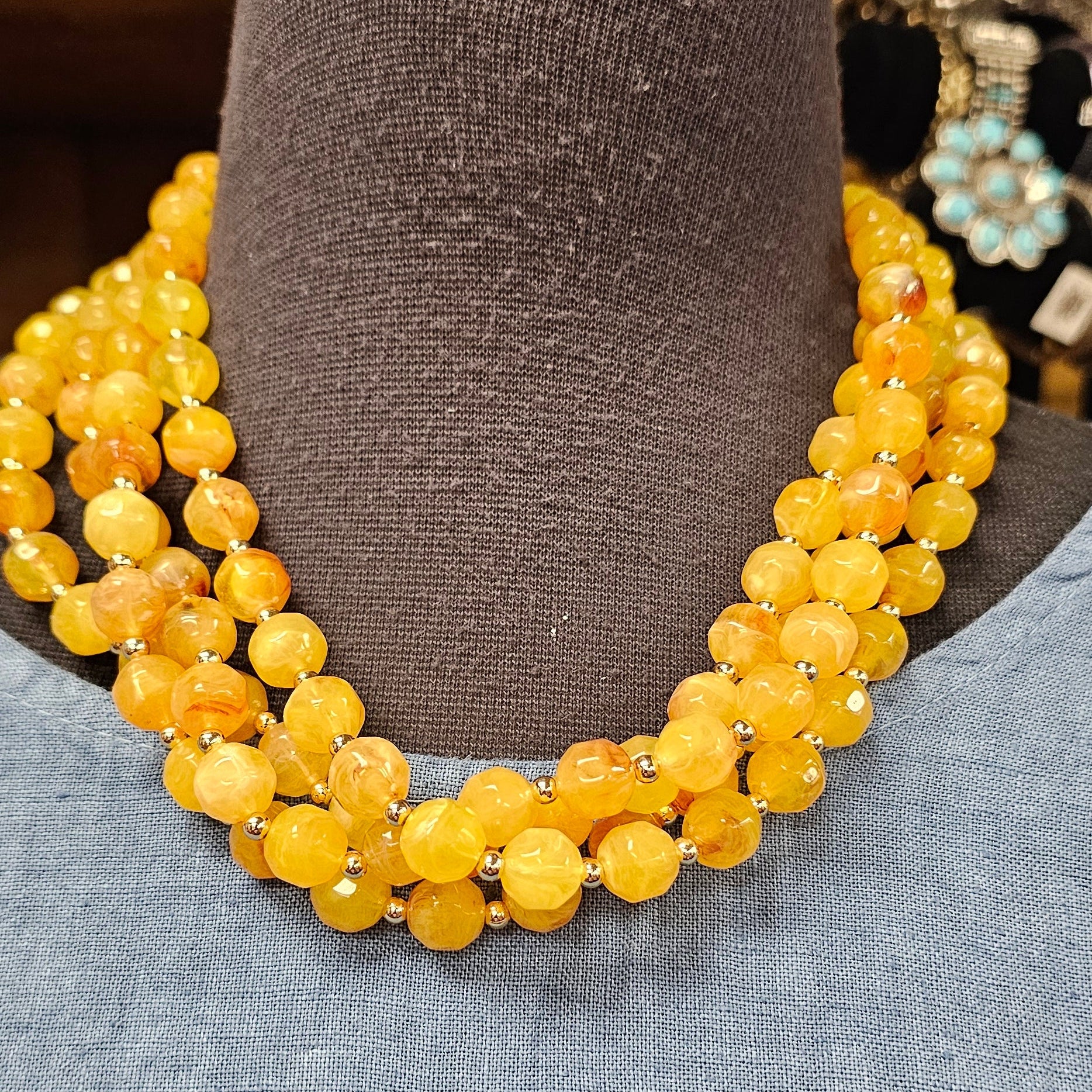 Yellow Necklace