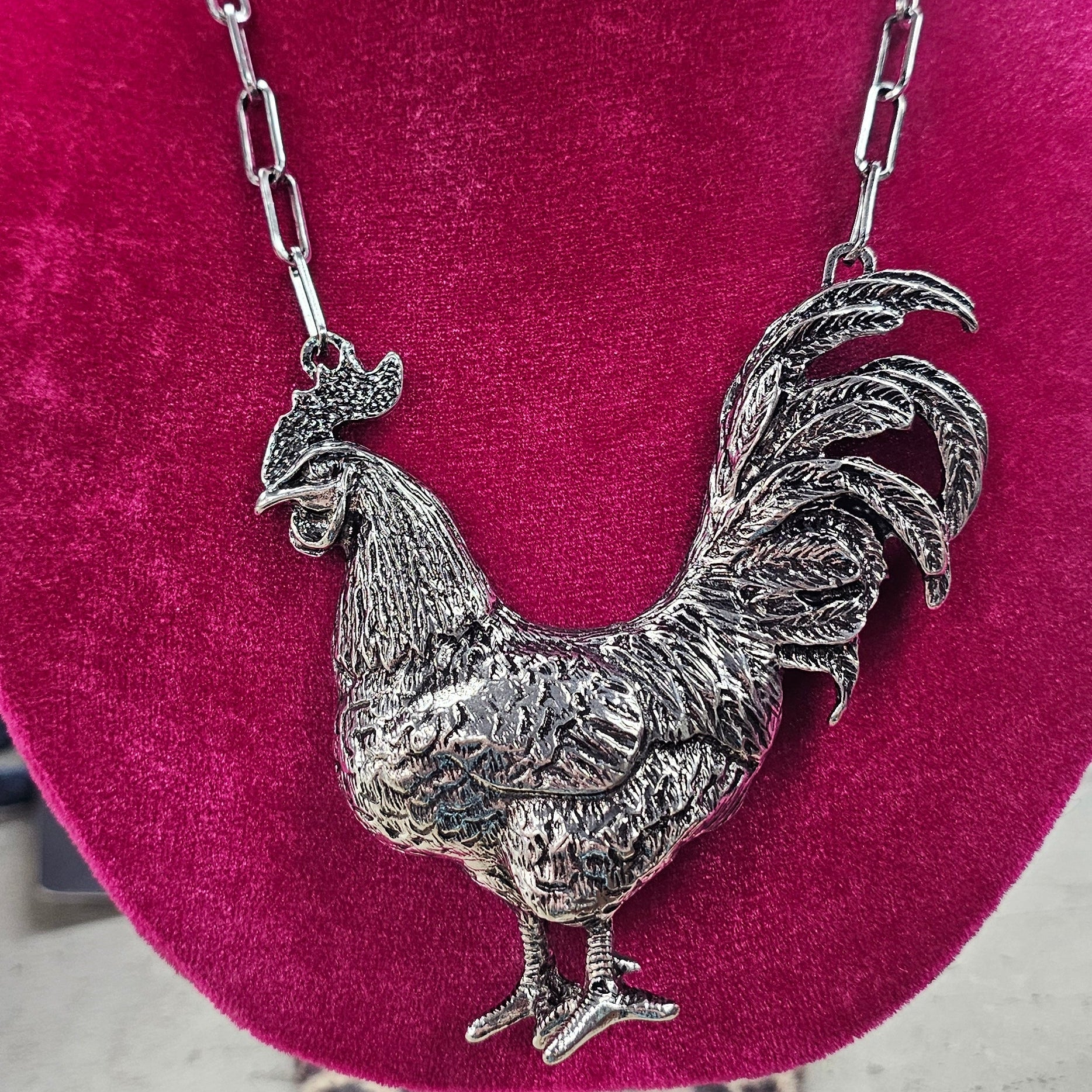 Cockadoodledo Necklace