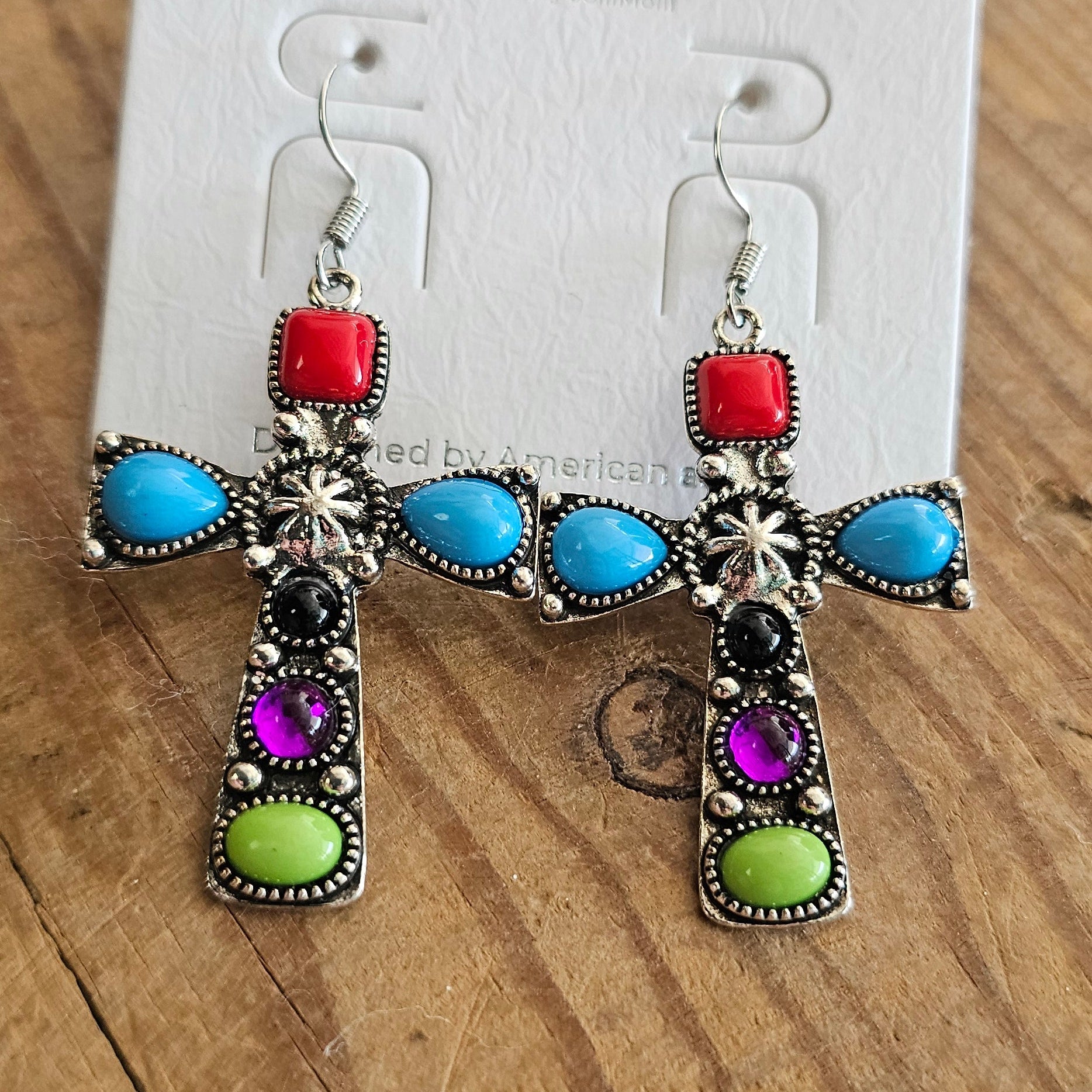 Covered by the Cross Earrings