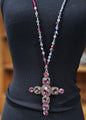 Raspberry Radiance Necklace