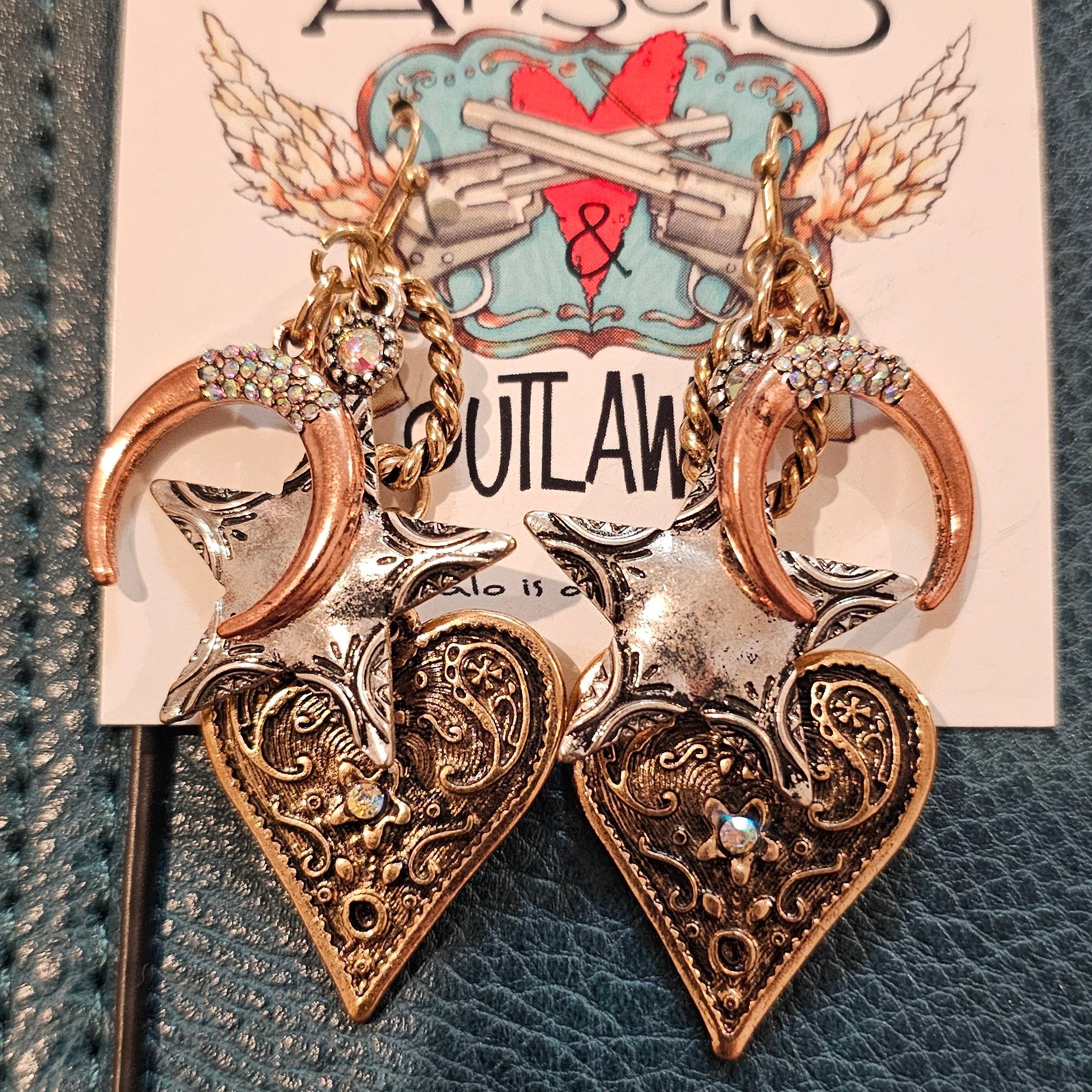 Verizon Charm Earrings