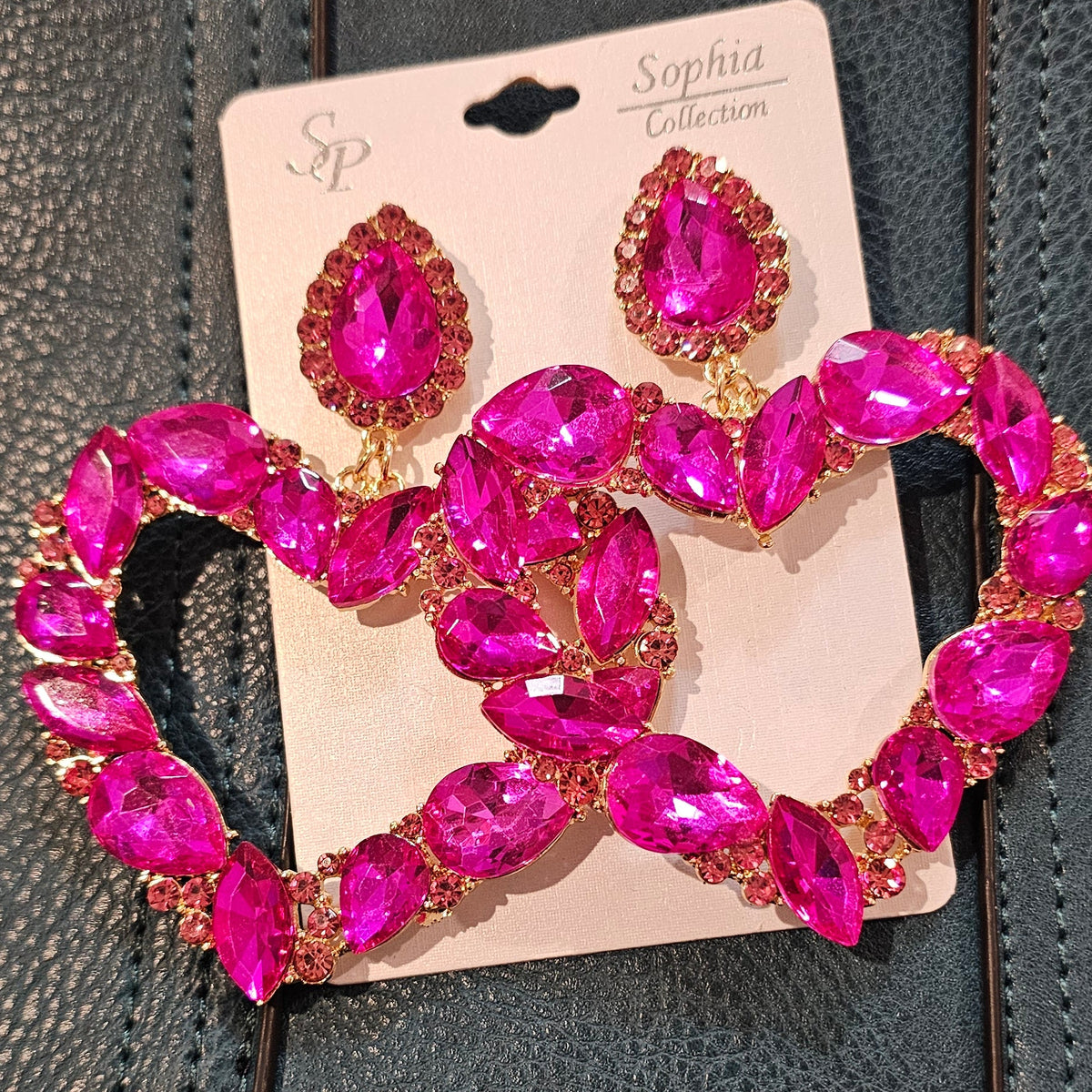Heart as Big as Texas Earrings