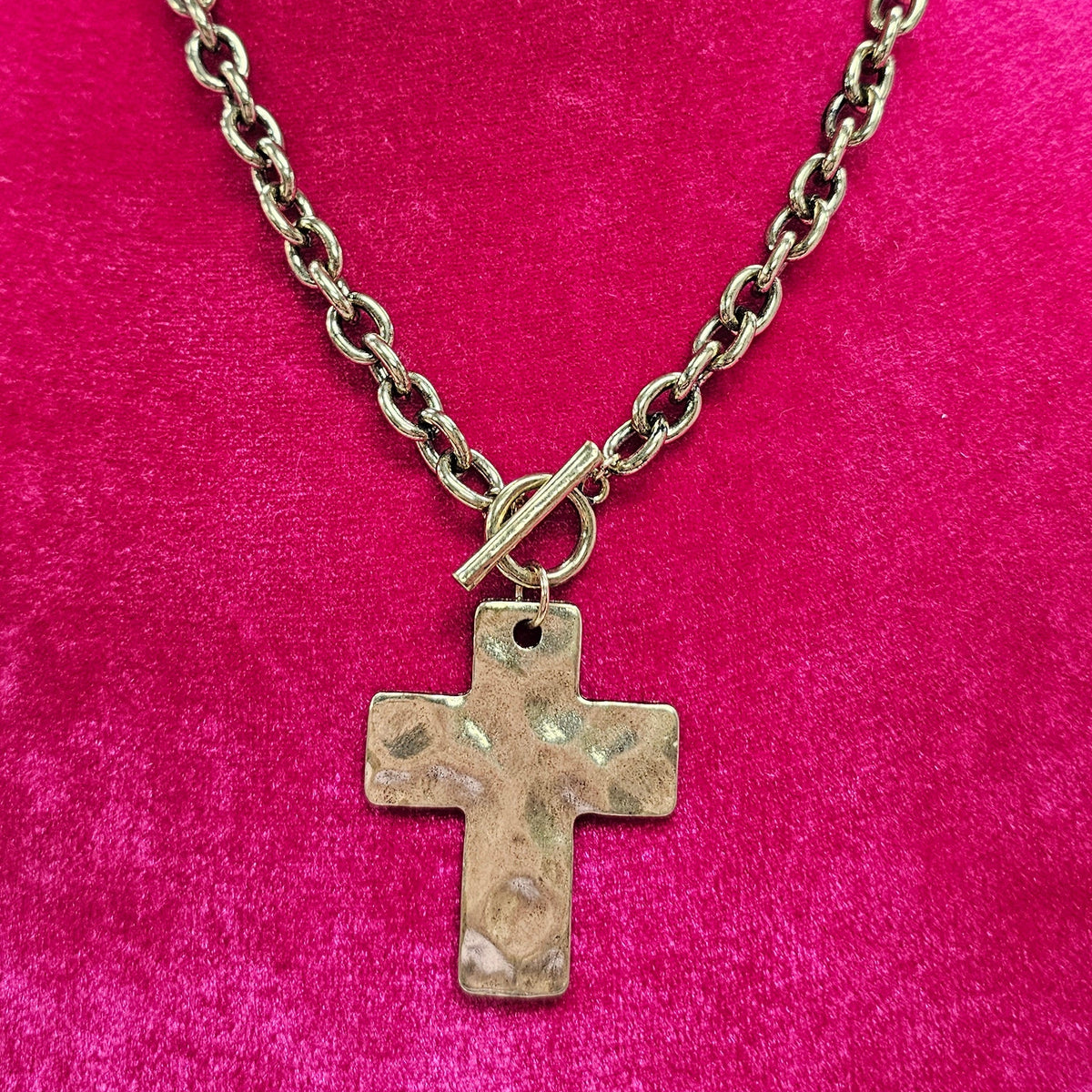 Uptown Cross Necklace