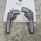 Pistol Packin Earrings