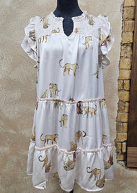 Wild Cat Swing Dress