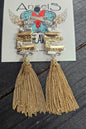 Terry Tassle Earrings