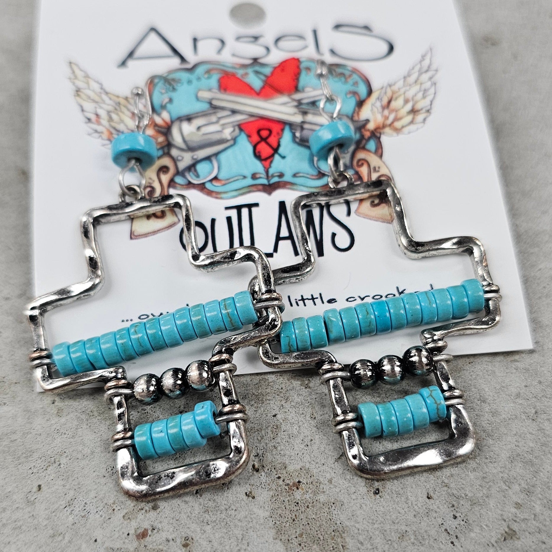 Caitlyn Cross Earrings