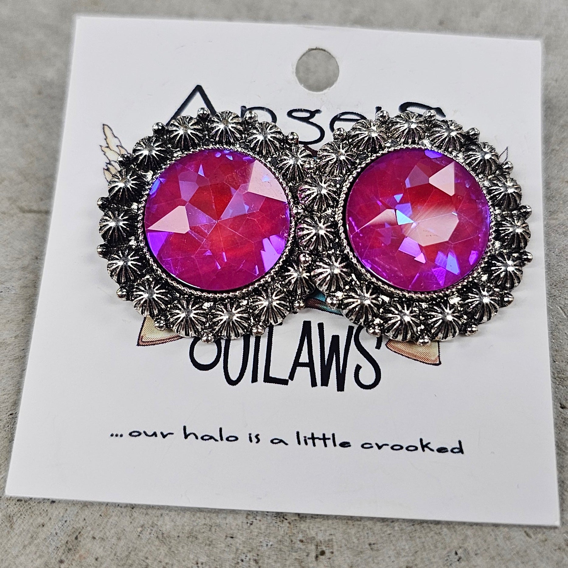 Powerful Pink Studs