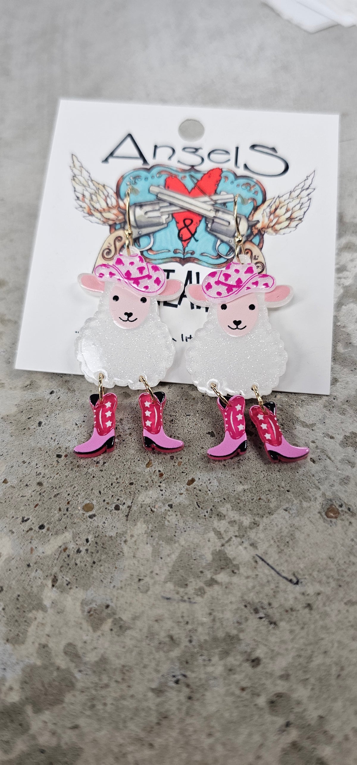 Dancing Sheep Earrings