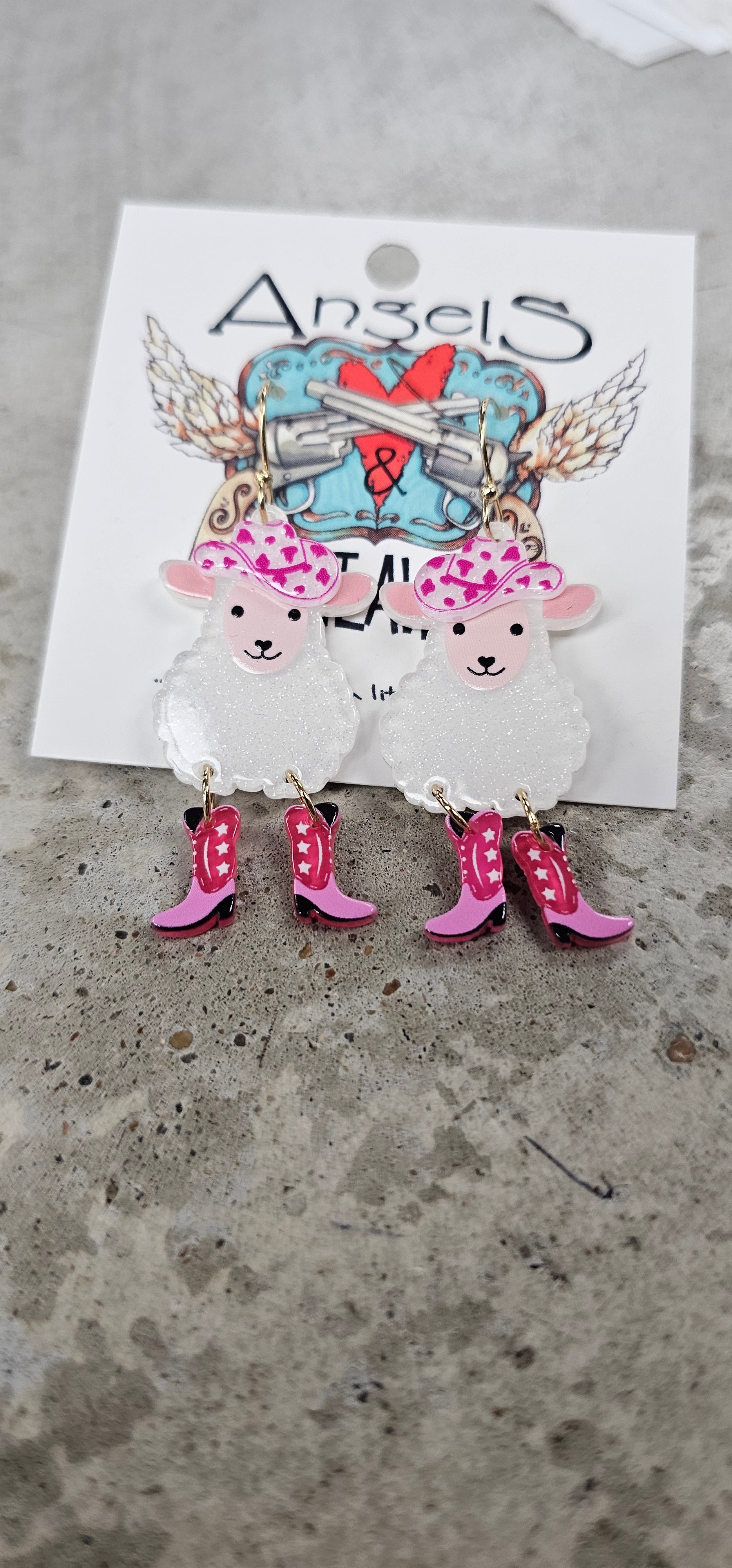Dancing Sheep Earrings