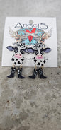 Dancing Cow Earrings