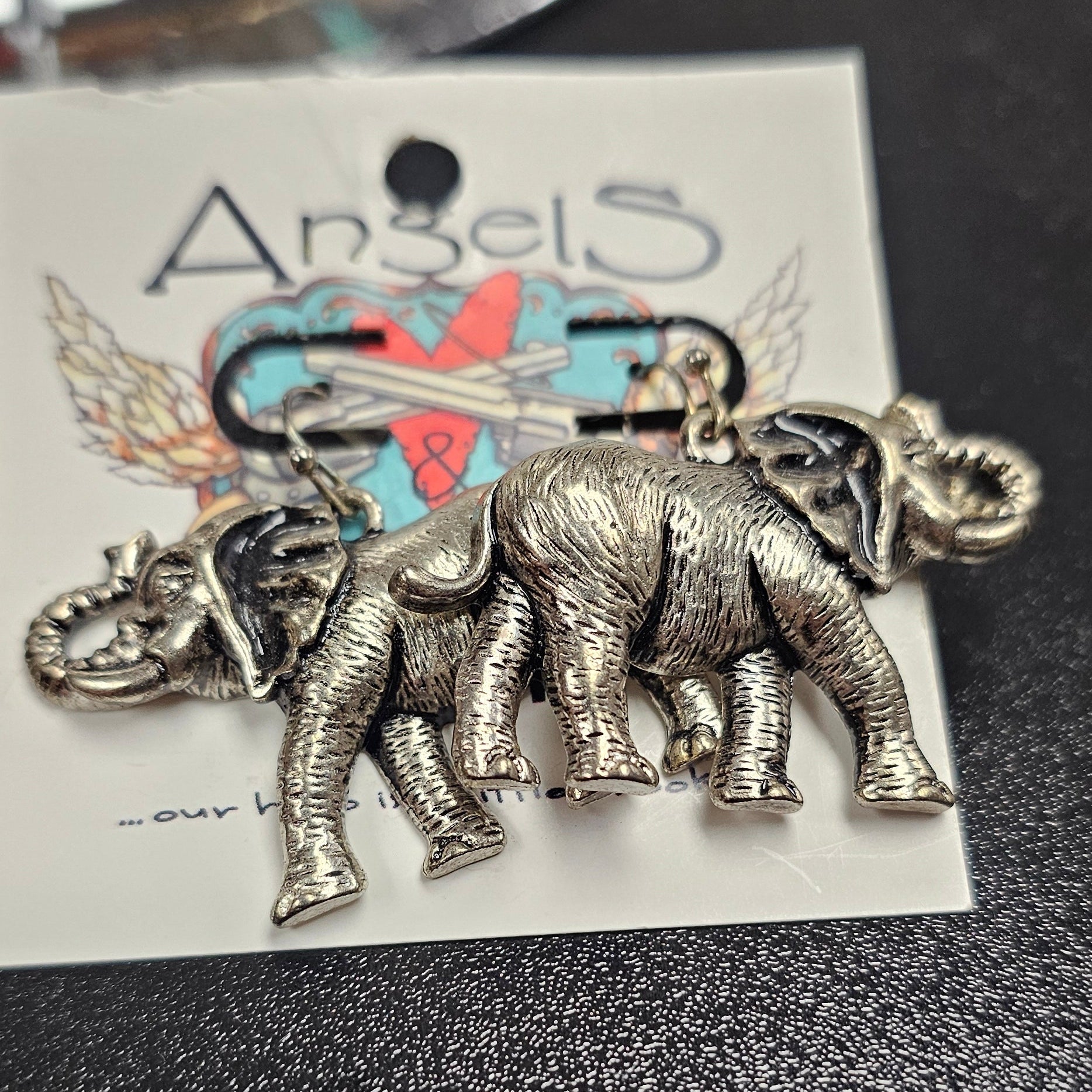 Lucky Elephant Earrings