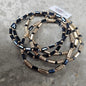Navy and Gold Stack