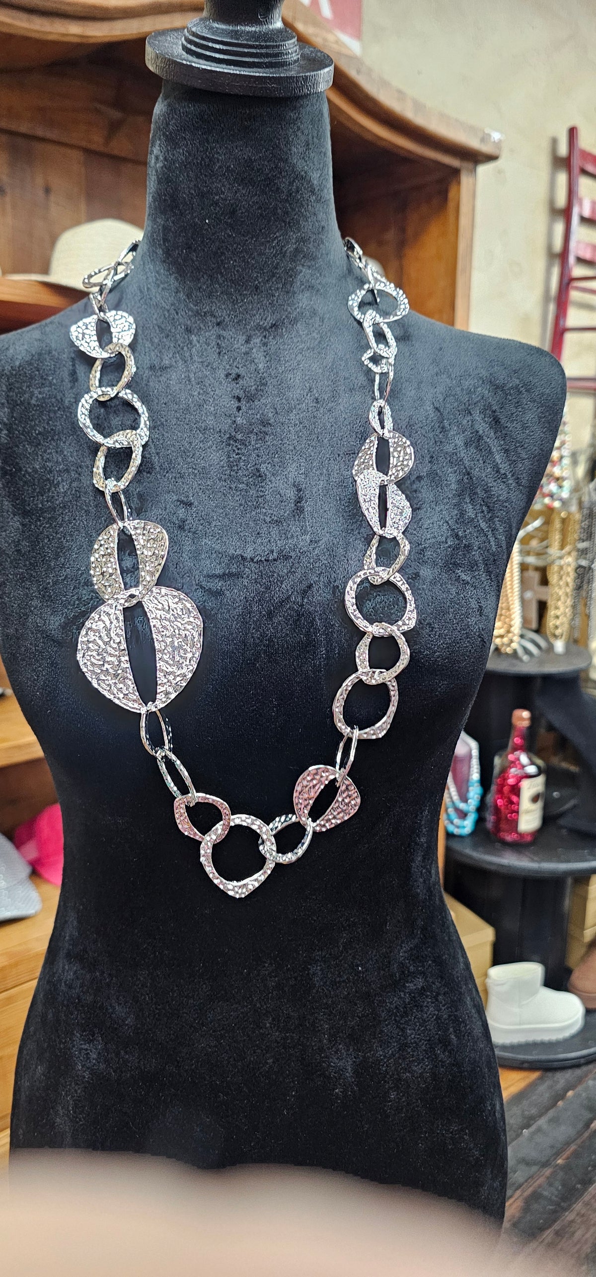Silver Spoil Me Necklace