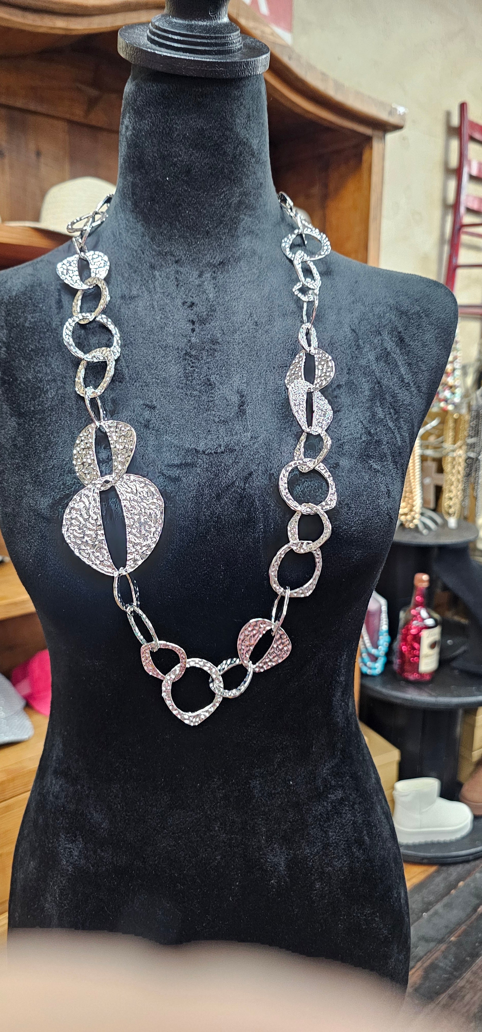 Silver Spoil Me Necklace