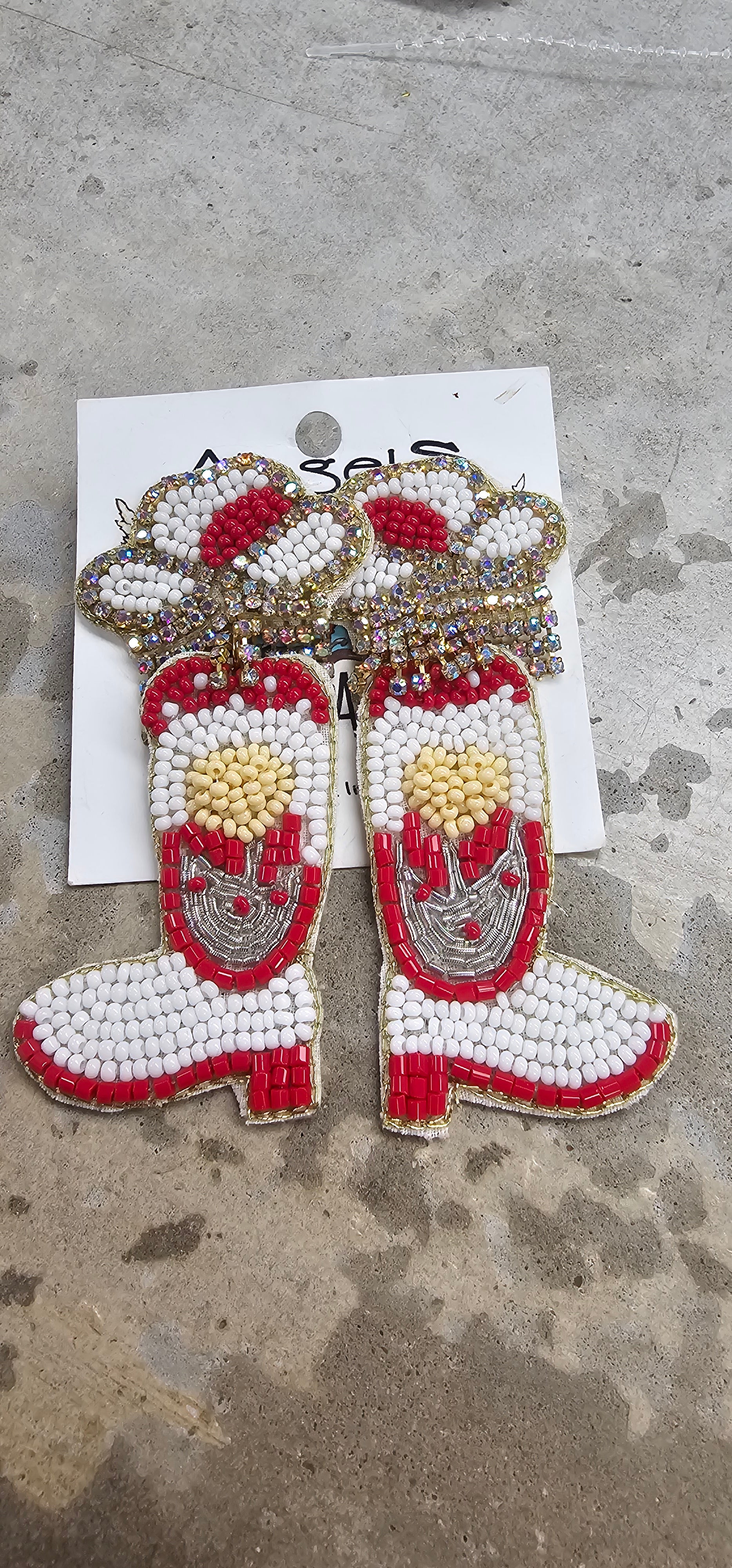 Boot Earrings