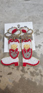Boot Earrings