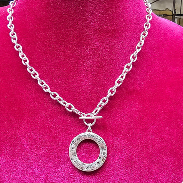 Sylvia Circle Necklace