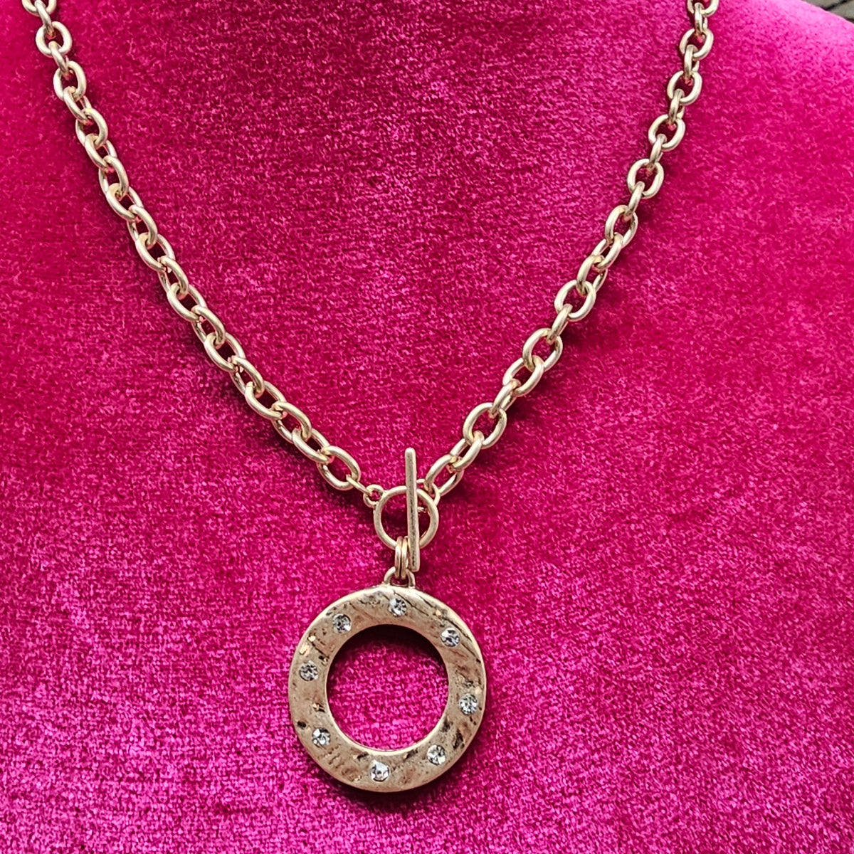 Sylvia Circle Necklace