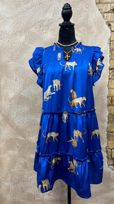 Wild Cat Swing Dress