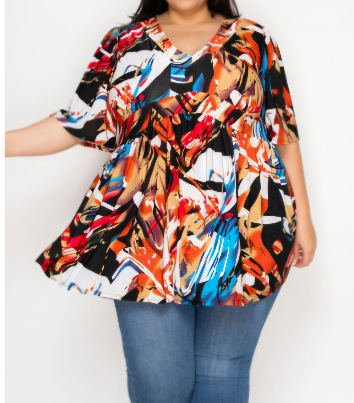 Painted Passion Swing Tunic