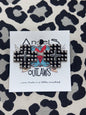Sassy Saint Cross Studs
