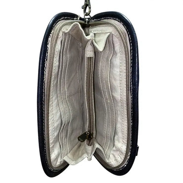 Sassy Zebra Crossbody Wristlet