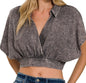 Savannah Sunset Crop Blouse