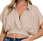 Savannah Sunset Crop Blouse