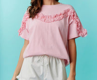 Pretty Please Ruffle Top