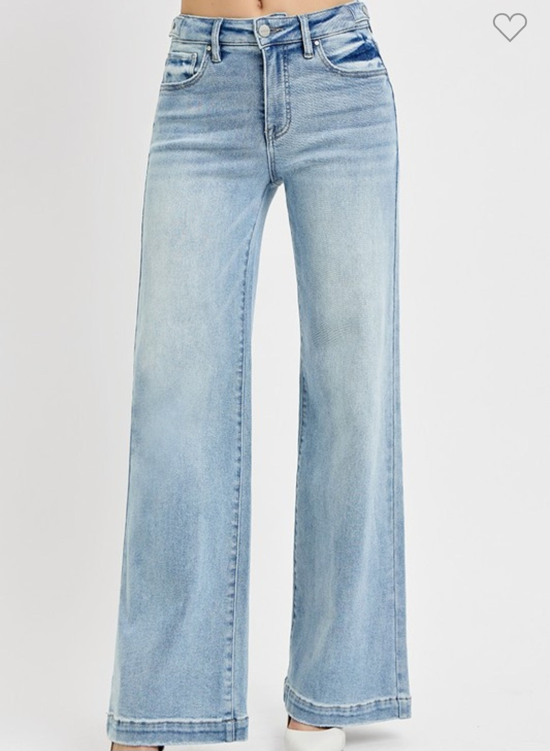 Tummy Control High Rise Adjustable Waist Band Jeans