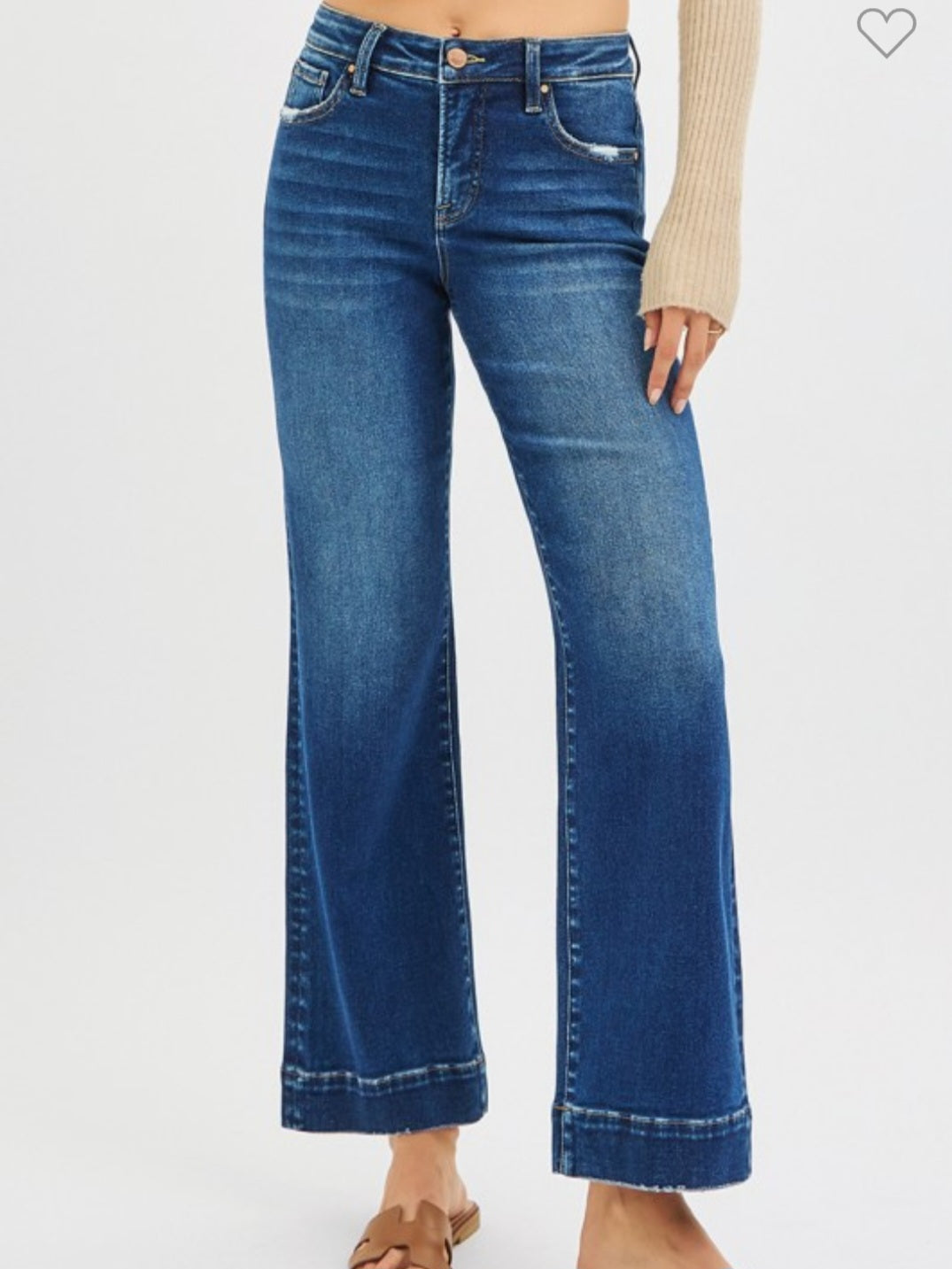 High Rise Straight Jean