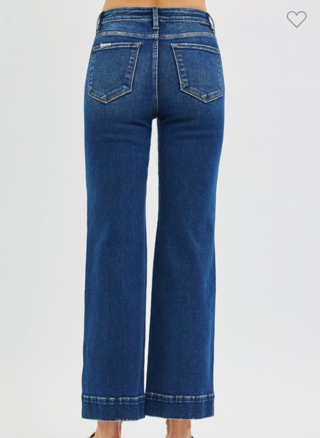 High Rise Straight Jean