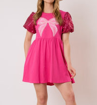 Poppin in Pink Dress