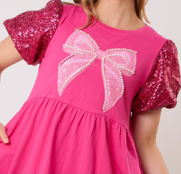 Poppin in Pink Dress
